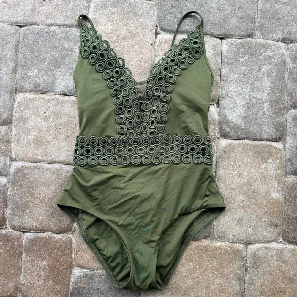 BECCA Green One Piece Swimsuit